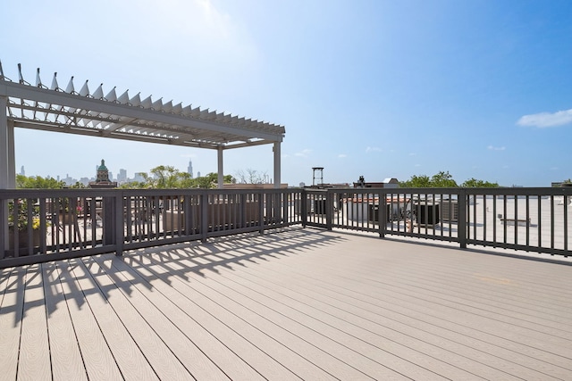 2332 W Huron St Unit 4, Chicago, IL 60612 - deck with a pergola