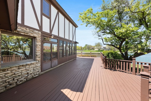 10 Shoreside Dr, South Barrington, IL 60010 - deck with a sunroom