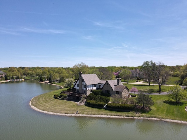 10 Shoreside Dr, South Barrington, IL 60010 - aerial view of property and surrounding area with a large body of water
