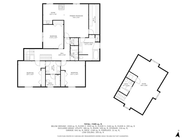 10 Shoreside Dr, South Barrington, IL 60010 - view of floor plan / room layout