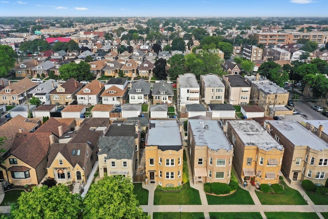 3115 N Marmora Ave, Chicago, IL 60634 - aerial overview of property's location with nearby suburban area