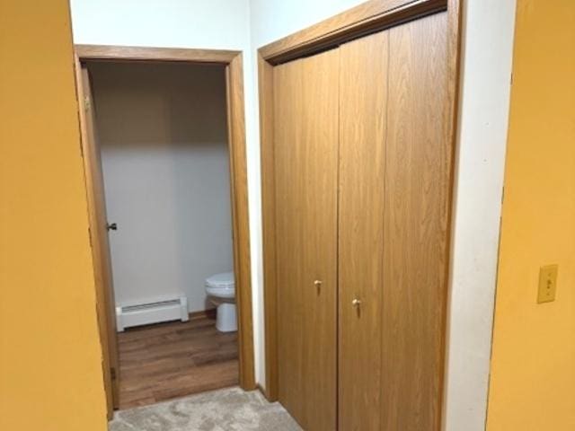 12238 Lisbon Rd, Newark, IL 60541 - hallway with baseboard heating