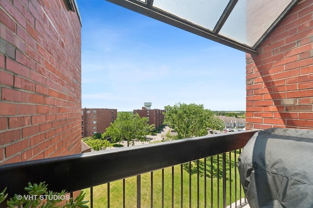 3700 Capri Ct Unit 607, Glenview, IL 60025 - balcony featuring grilling area