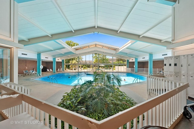 3700 Capri Ct Unit 607, Glenview, IL 60025 - view of indoor pool