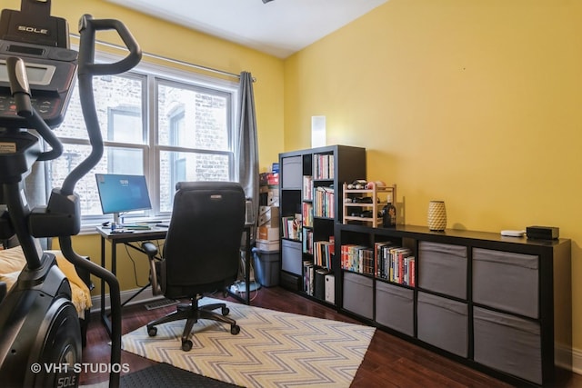 4933 N Winthrop Ave Unit 2S, Chicago, IL 60640 - office with wood finished floors