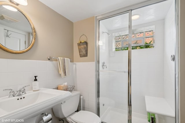 1415 Keystone Ave, River Forest, IL 60305 - full bath featuring a shower stall and tile walls
