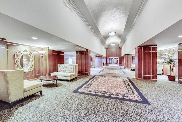 910 S Michigan Ave Unit 1005, Chicago, IL 60605 - building lobby featuring lofted ceiling