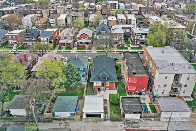7719 S Morgan St, Chicago, IL 60620 - aerial perspective of suburban area