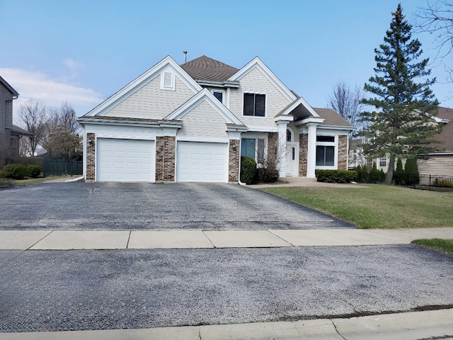 1214 Eric Ln, Lake Zurich, IL 60047 - view of front of property featuring driveway
