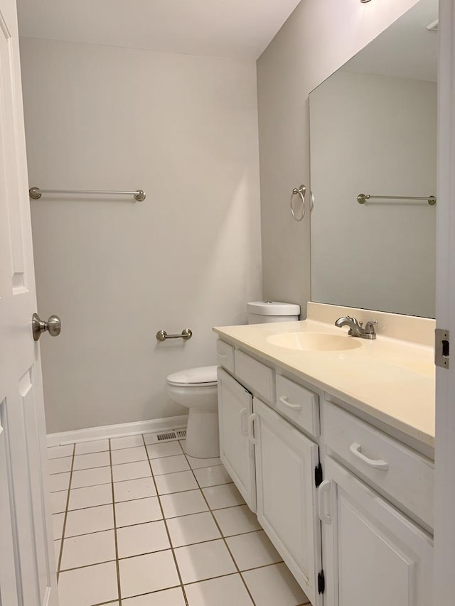 1214 Eric Ln, Lake Zurich, IL 60047 - bathroom with vanity and tile patterned flooring