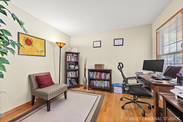 908 Pimpernel Ct, Naperville, IL 60540 - office area with wood finished floors