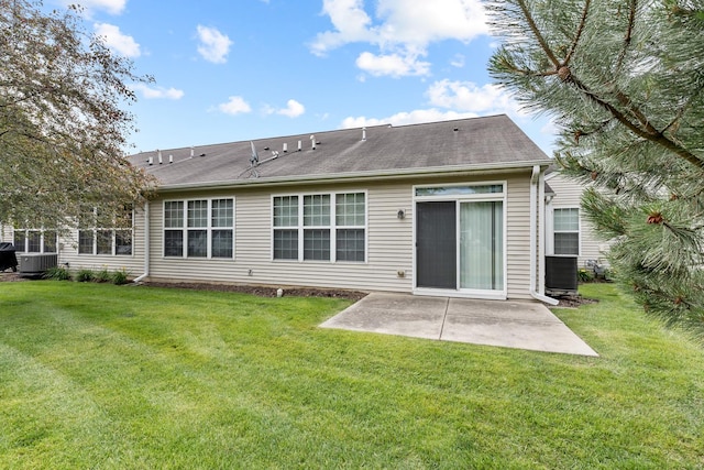 13315 Red Alder Ave, Huntley, IL 60142 - rear view of property with a patio area and a yard