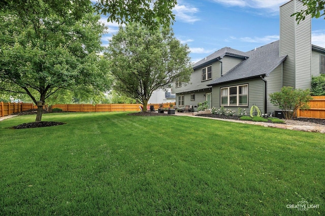 25048 Michele Dr, Plainfield, IL 60544 - fenced backyard featuring a patio