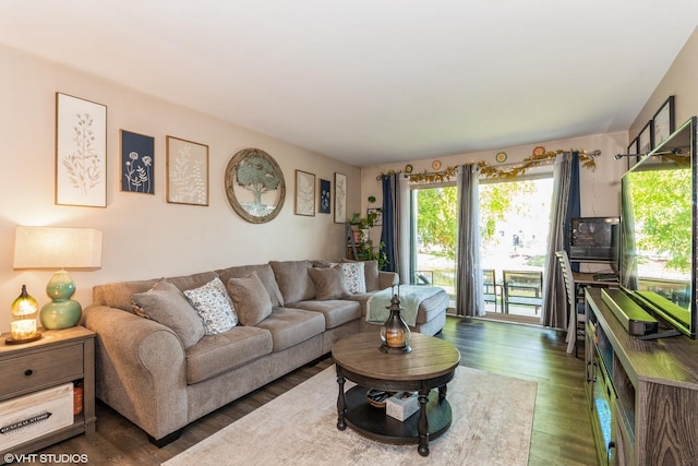 1505 Raymond Dr Unit 103, Naperville, IL 60563 - living area with wood finished floors