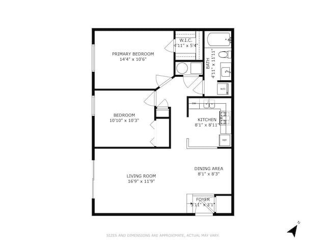 1505 Raymond Dr Unit 103, Naperville, IL 60563 - view of floor plan / room layout