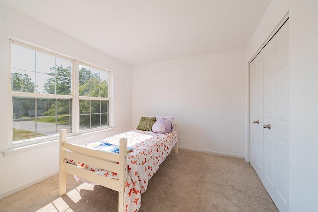 2211 Aspen Dr, Woodstock, IL 60098 - carpeted bedroom with baseboards and a closet