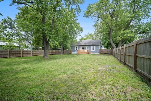 605 W 2nd N St, Wenona, IL 61377 - view of fenced backyard