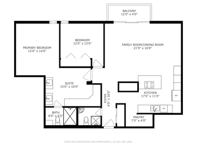 424 Park Ave Unit 604, River Forest, IL 60305 - view of home floor plan