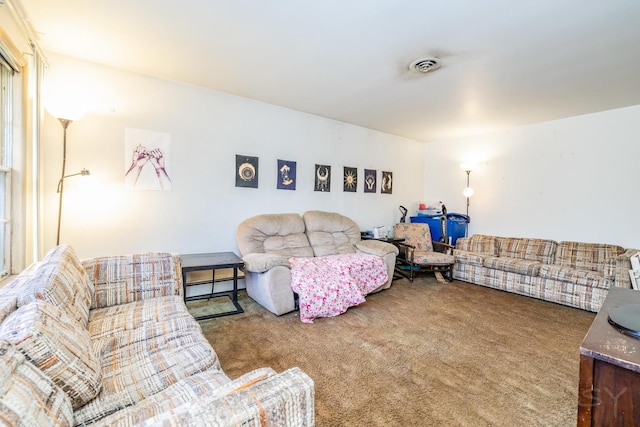 8825 S Richmond Ave, Evergreen Park, IL 60805 - carpeted living room with a baseboard radiator