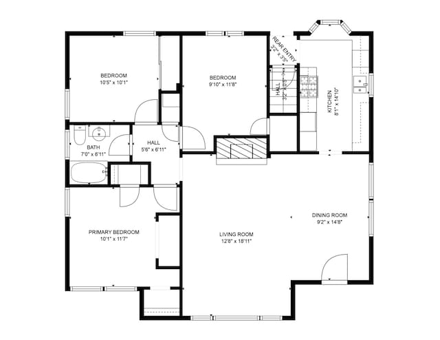 610 S Madison Ave, La Grange, IL 60525 - view of home floor plan