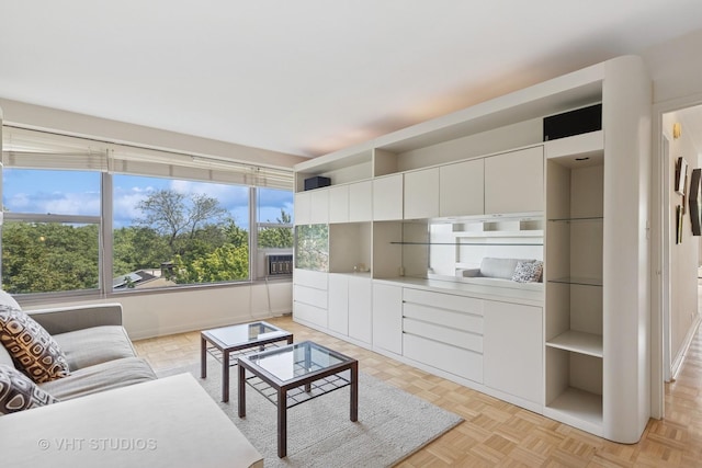 2970 N Lake Shore Dr Unit 7B-7C, Chicago, IL 60657 - living room with baseboards