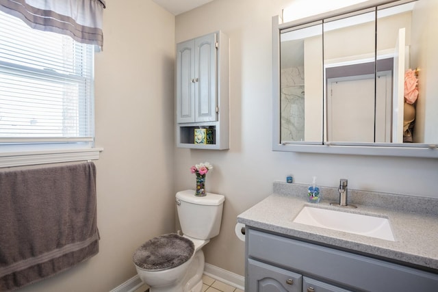 1109 S Lavergne Dr, Mount Prospect, IL 60056 - bathroom featuring vanity and tile patterned flooring