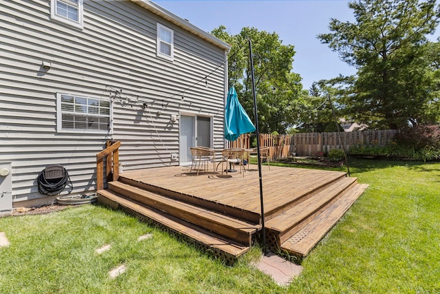 2011 University Dr, Naperville, IL 60565 - deck featuring outdoor dining area