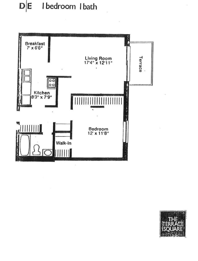 9098 Terrace Dr Unit 3E, Niles, IL 60714 - view of property floor plan