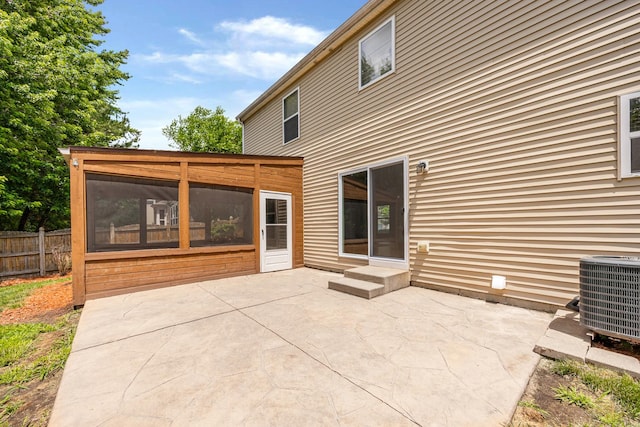 1301 Bridgehampton Dr, Plainfield, IL 60586 - view of patio with a sunroom