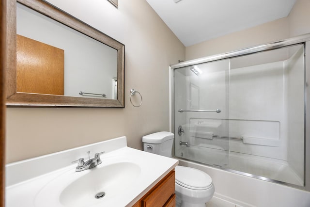1301 Bridgehampton Dr, Plainfield, IL 60586 - bathroom featuring vanity and combined bath / shower with glass door