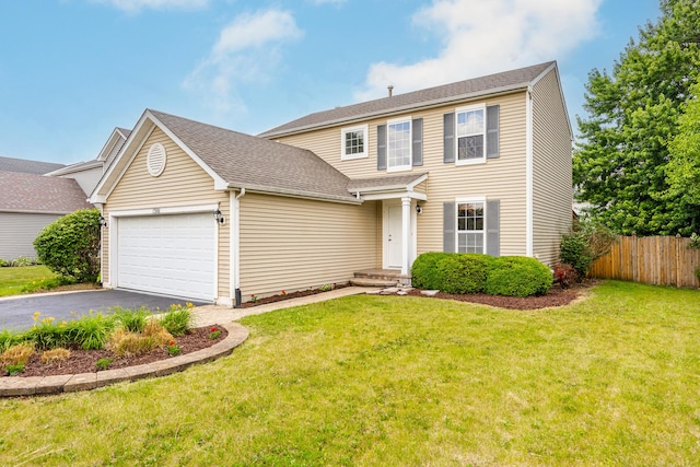 1301 Bridgehampton Dr, Plainfield, IL 60586 - view of front of home with a garage, driveway, and a shingled roof