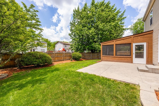 1301 Bridgehampton Dr, Plainfield, IL 60586 - fenced backyard with a patio