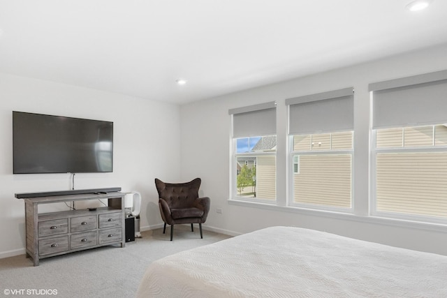 12906 S Sydney Cir, Plainfield, IL 60585 - carpeted bedroom with multiple windows and recessed lighting