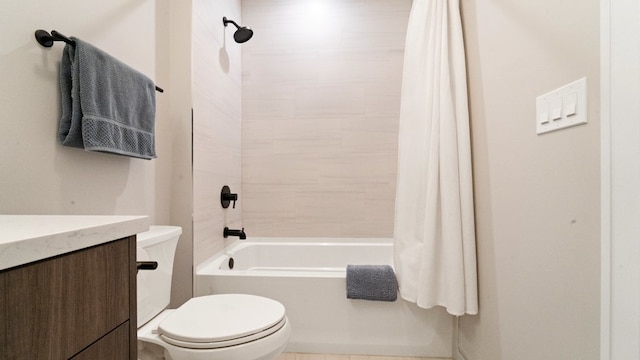 3124 S Benson St Unit 6, Chicago, IL 60608 - bathroom featuring shower / bath combination with curtain and vanity