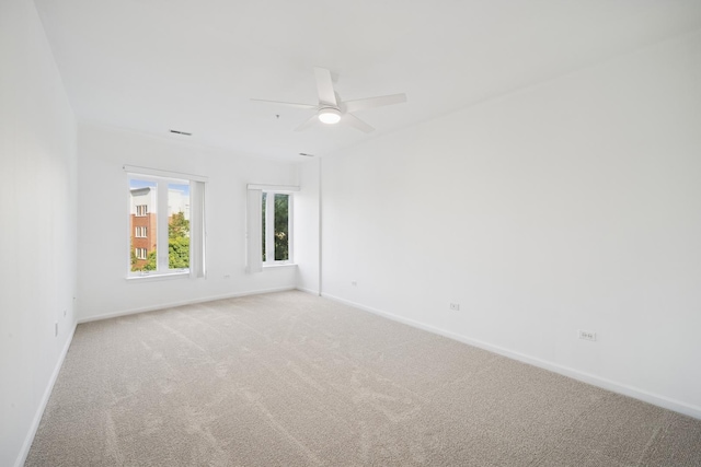 820 Weidner Rd Unit 405, Buffalo Grove, IL 60089 - empty room featuring light carpet and ceiling fan