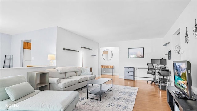 2051 Creekside Dr Unit 2-3, Wheaton, IL 60189 - living room with light wood-type flooring