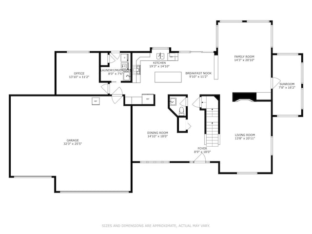 view of room layout