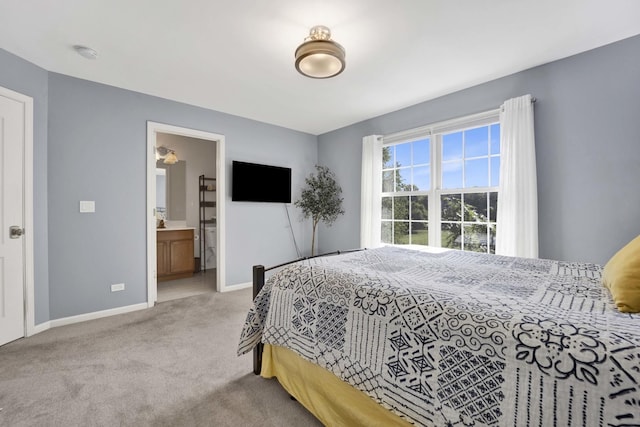 7270 Bannockburn Cir, Lakewood, IL 60014 - carpeted bedroom featuring baseboards and ensuite bathroom