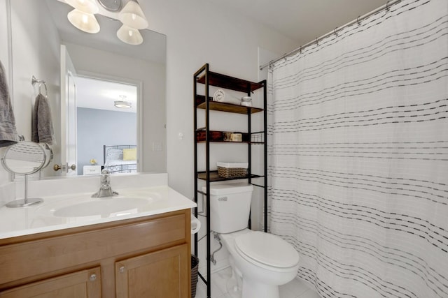 7270 Bannockburn Cir, Lakewood, IL 60014 - bathroom featuring vanity and tile patterned floors