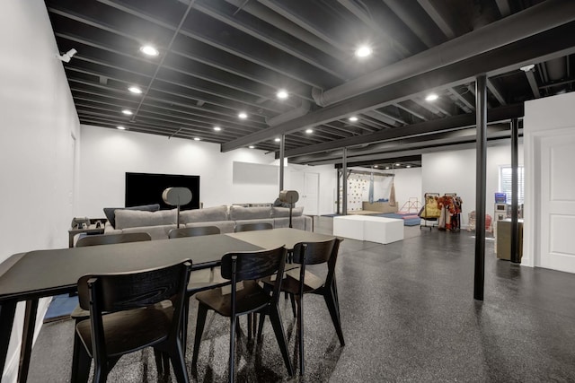 7270 Bannockburn Cir, Lakewood, IL 60014 - dining space featuring recessed lighting