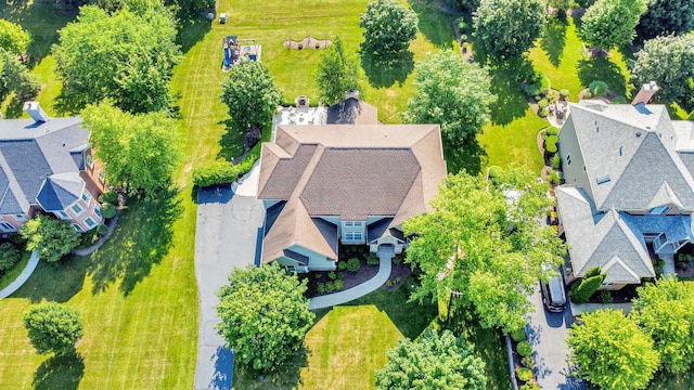 7270 Bannockburn Cir, Lakewood, IL 60014 - aerial view