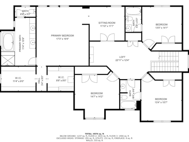 7270 Bannockburn Cir, Lakewood, IL 60014 - view of floor plan / room layout