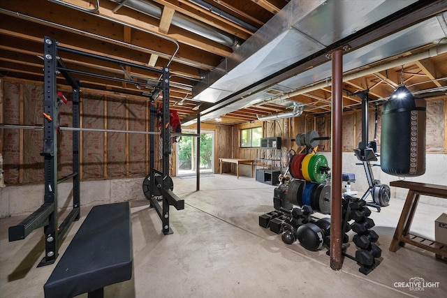 1809 Winmont Ct, Montgomery, IL 60538 - view of workout room