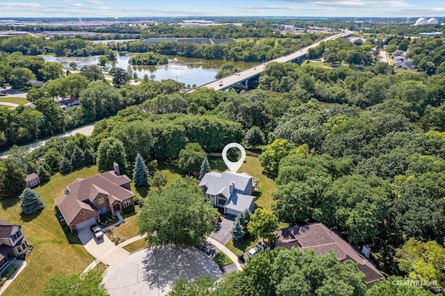1809 Winmont Ct, Montgomery, IL 60538 - view of property location with a large body of water and a notable bridge