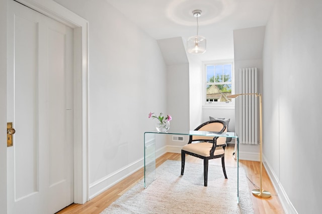 343 Washington Ave, Wilmette, IL 60091 - office area with light wood finished floors