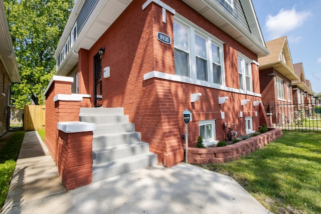 8930 S Throop St, Chicago, IL 60620 - view of side of property featuring brick siding