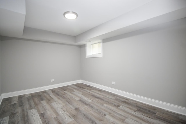 8930 S Throop St, Chicago, IL 60620 - basement with wood finished floors and baseboards