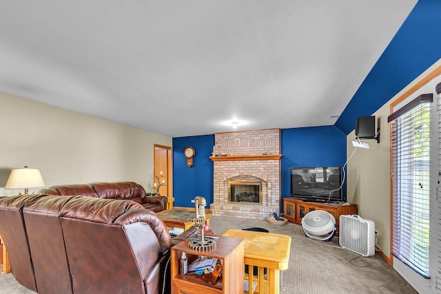 11254 S Whipple St, Chicago, IL 60655 - carpeted living area with a fireplace and baseboards
