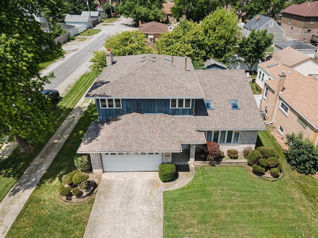 11254 S Whipple St, Chicago, IL 60655 - aerial perspective of suburban area