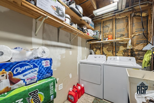 8825 Abbey Ln, Orland Park, IL 60462 - washroom with independent washer and dryer